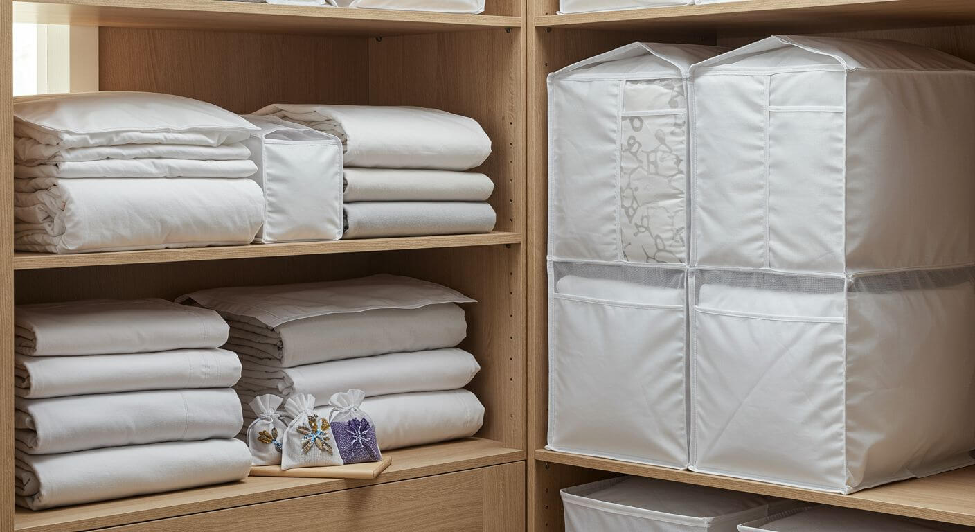 jak przechowywać pościel