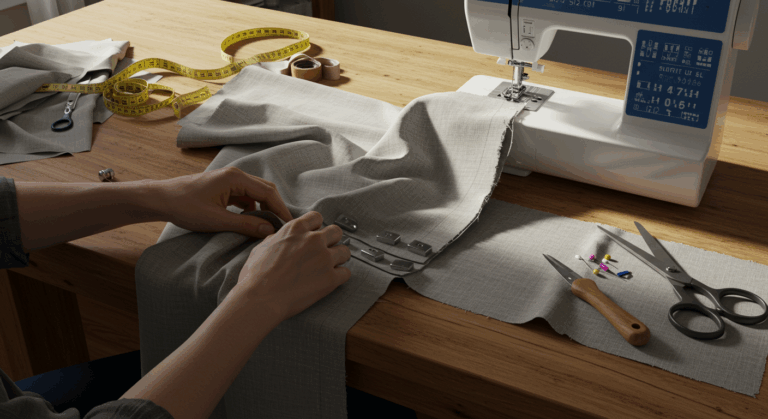 Jak wszyć obciążniki do zasłon?