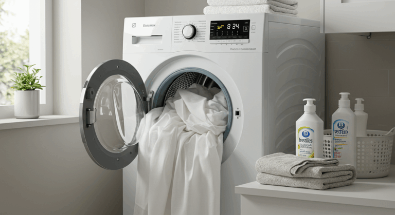 Na jakim programie prać firanki w pralce Electrolux?