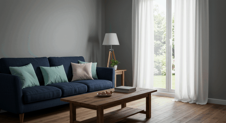 Jaki kolor zasłon do szarych ścian?