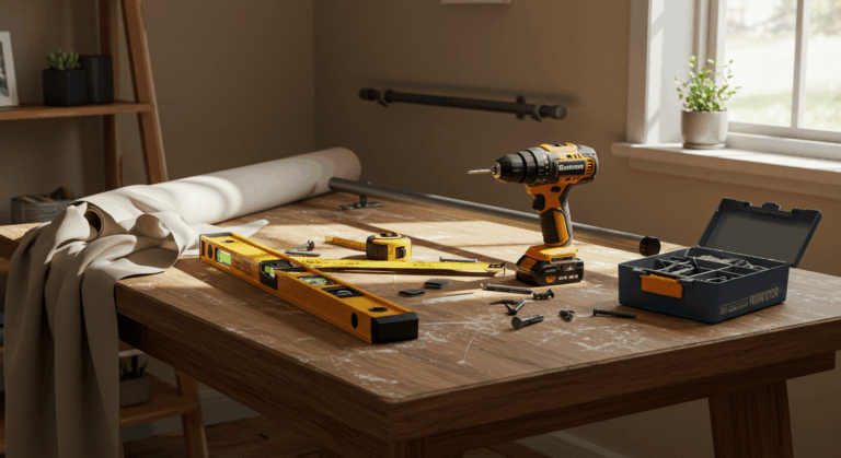 Jak zamontować karnisz – poradnik krok po kroku