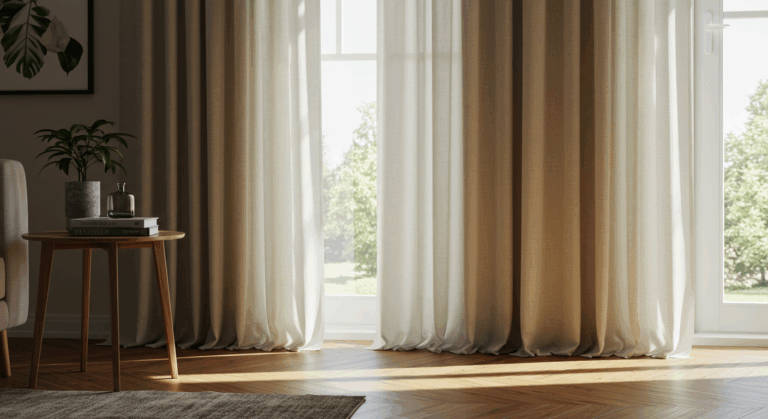 Jak upiąć zasłony na karniszu?