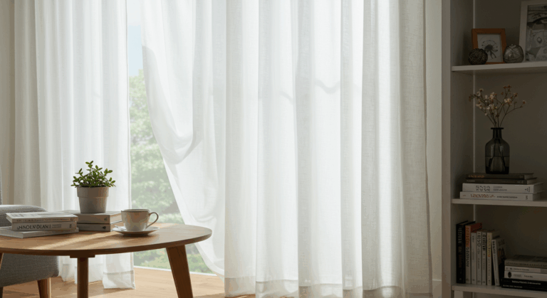 Jak wyprostować mocno pogniecione firany?