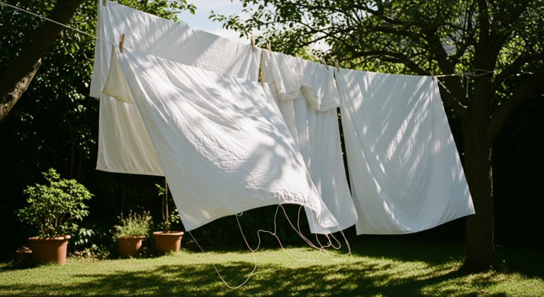 Czy można wietrzyć pościel na słońcu