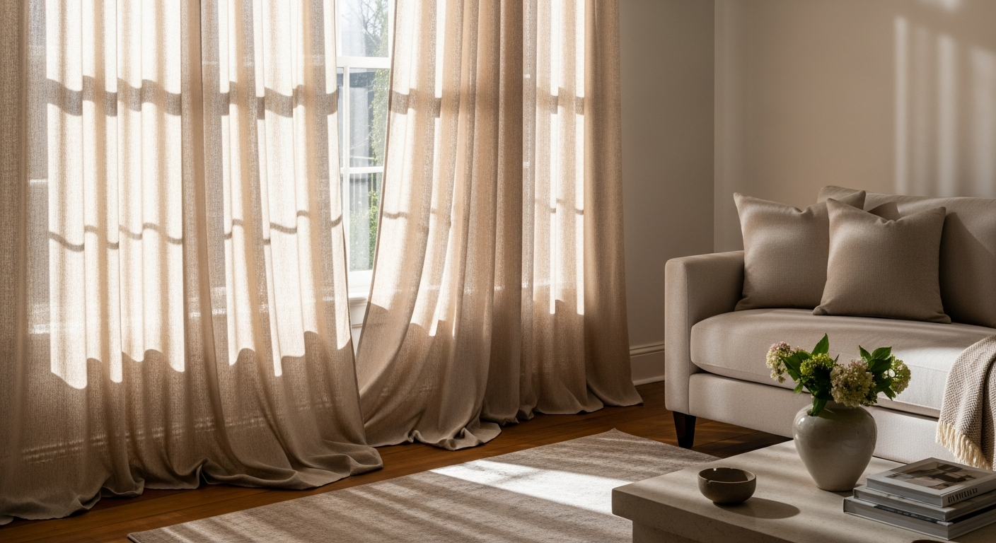 Jakie zasłony do kaszmirowych mebli?